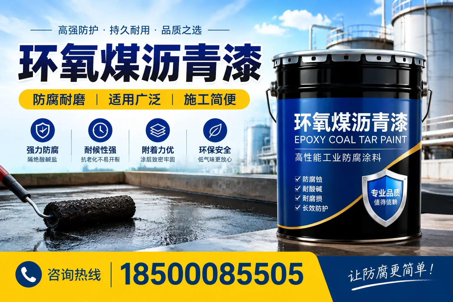 如何确保环氧煤沥青漆施工质量？阿坝用户的质量控制